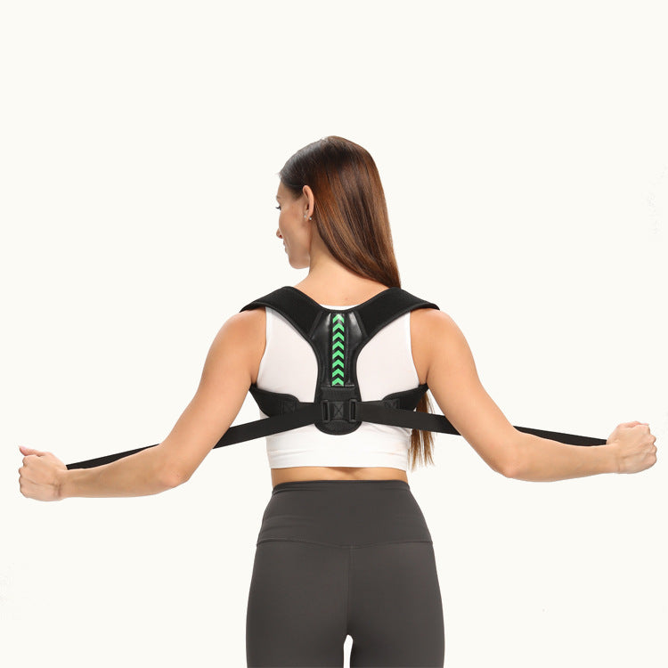 Adjustable Posture Corrector – Back & Shoulder Support Brace for Pain Relief & Better Posture