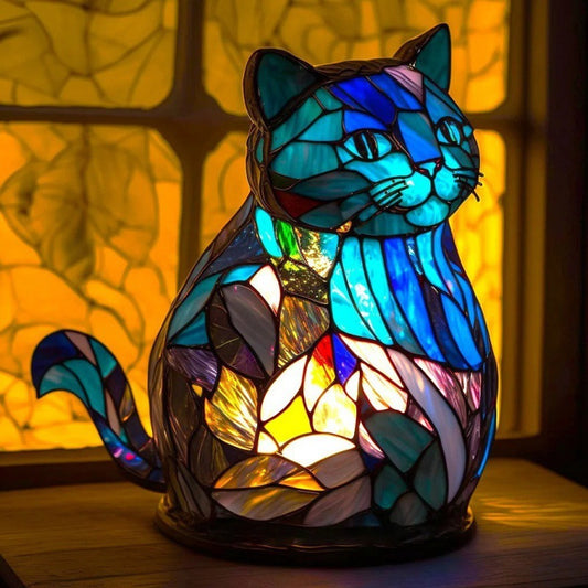 Retro Animal Resin Table Lamp – Decorative Night Light for Bedroom Home Decor