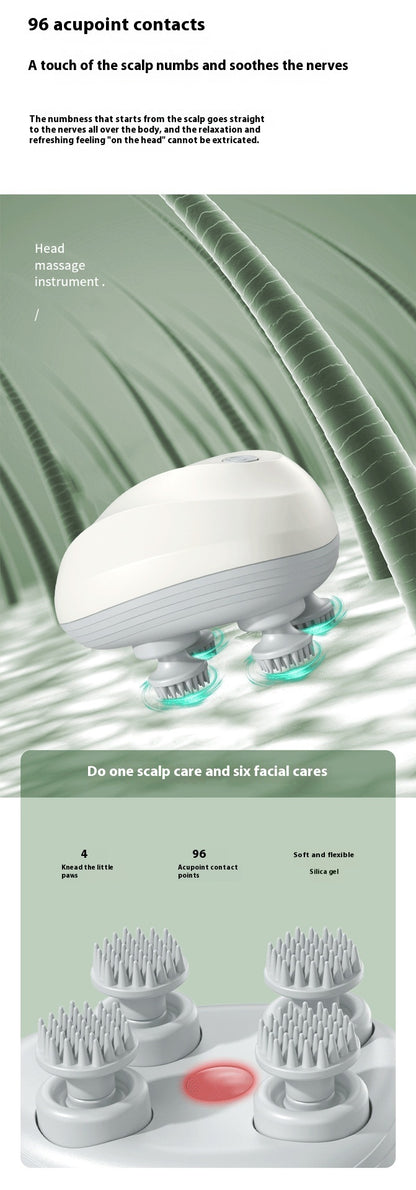 USB Rechargeable Head & Neck Massage Device