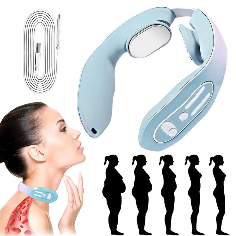 Smart EMS Neck Massager – Lightweight Cervical Pain Relief Device