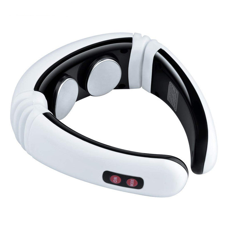 Multifunctional Shoulder & Neck Massager with Heat & EMS Therapy – Portable Pain Relief Device