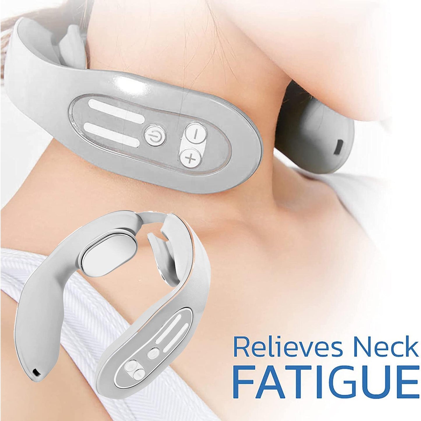 Smart EMS Neck Massager – Lightweight Cervical Pain Relief Device